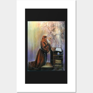 The Prayers of St. Pio - Pray, Hope and don't worry Posters and Art